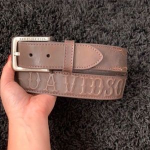 Harley-Davidson brown western belt